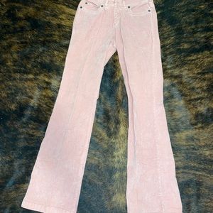 Cute vintage corduroy jeans!!! Light pink